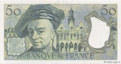50 Francs QUENTIN DE LA TOUR FRANCIA  1992 F.67.18 FDC