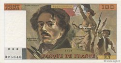 100 Francs DELACROIX FRANCIA  1978 F.68.03 AU
