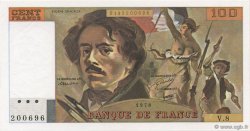 100 Francs DELACROIX modifié FRANCE  1978 F.69.01f