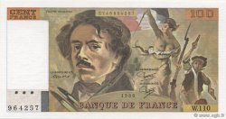 100 Francs DELACROIX modifié FRANCIA  1986 F.69.10