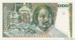 1000 Francs BALZAC FRANKREICH  1980 EC.1980.01 ST