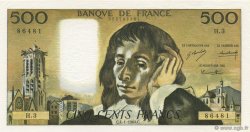 500 Francs PASCAL FRANCE  1968 F.71.01 AU