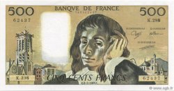 500 Francs PASCAL FRANCIA  1989 F.71.41 FDC
