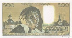 500 Francs PASCAL FRANCE  1989 F.71.42 UNC