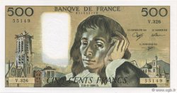 500 Francs PASCAL FRANCIA  1990 F.71.45 SC+