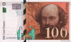 100 Francs CÉZANNE FRANCE  1997 F.74.01 UNC