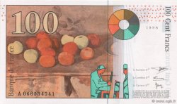 100 Francs CÉZANNE FRANCE  1998 F.74.02 UNC