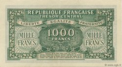 1000 Francs MARIANNE chiffres gras FRANCE  1945 VF.12.01 XF