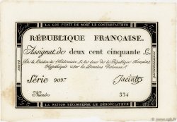 250 Livres FRANCE  1793 Ass.45a UNC-