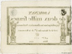 2000 Francs FRANCE  1795 Ass.51a XF