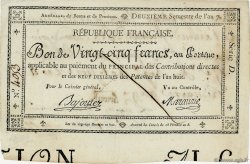 25 Francs FRANKREICH  1800 Ass.(99) fVZ