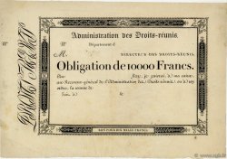 10000 Francs FRANKREICH  1805 Ass.(99) VZ