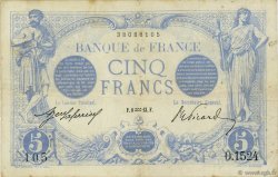 5 Francs BLEU FRANCE  1913 F.02.13 TB+