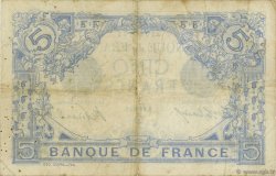 5 Francs BLEU FRANCE  1913 F.02.13 TB+