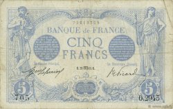 5 Francs BLEU FRANCE  1913 F.02.20