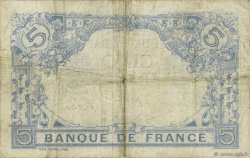 5 Francs BLEU FRANCIA  1913 F.02.20 BC