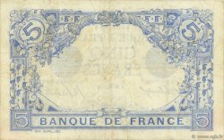 5 Francs BLEU FRANCE  1913 F.02.21 TB+