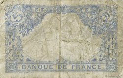 5 Francs BLEU FRANCIA  1917 F.02.48 B a MB