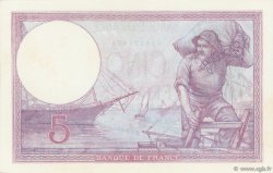 5 Francs FEMME CASQUÉE FRANCIA  1926 F.03.10 AU+