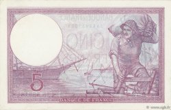 5 Francs FEMME CASQUÉE modifié FRANCE  1939 F.04.01 UNC-