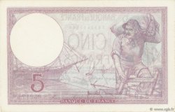 5 Francs FEMME CASQUÉE modifié FRANCIA  1939 F.04.13 SC+