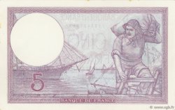 5 Francs FEMME CASQUÉE modifié FRANCE  1940 F.04.17 AU