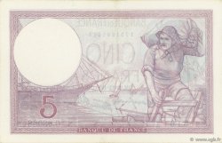 5 Francs FEMME CASQUÉE modifié FRANCIA  1940 F.04.18 EBC a SC