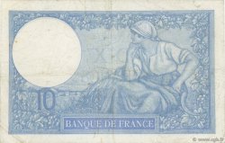 10 Francs MINERVE FRANCIA  1937 F.06.18 BC+