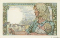 10 Francs MINEUR FRANCIA  1946 F.08.16 q.FDC