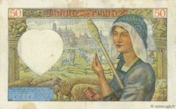50 Francs JACQUES CŒUR FRANCIA  1941 F.19.08 MBC