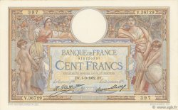 100 Francs LUC OLIVIER MERSON grands cartouches FRANCIA  1932 F.24.11 SPL
