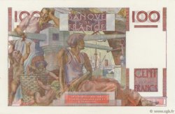 100 Francs JEUNE PAYSAN FRANKREICH  1952 F.28.31 fST+