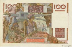 100 Francs JEUNE PAYSAN filigrane inversé FRANKREICH  1953 F.28bis.02 SS to VZ