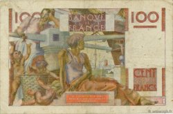 100 Francs JEUNE PAYSAN filigrane inversé FRANCIA  1954 F.28bis.05 q.MB