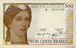 300 Francs FRANCE  1938 F.29.01 VF