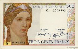 300 Francs FRANKREICH  1939 F.29.03 SS to VZ