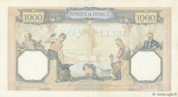 1000 Francs CÉRÈS ET MERCURE type modifié FRANCE  1940 F.38.50 TTB+