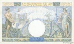 1000 Francs COMMERCE ET INDUSTRIE FRANCE  1941 F.39.04 VF+