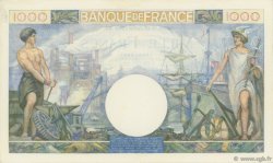 1000 Francs COMMERCE ET INDUSTRIE FRANCIA  1944 F.39.11 SC+