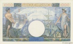 1000 Francs COMMERCE ET INDUSTRIE FRANCE  1944 F.39.12 AU
