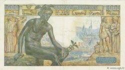 1000 Francs DÉESSE DÉMÉTER FRANCIA  1943 F.40.38 MBC