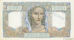 1000 Francs MINERVE ET HERCULE FRANKREICH  1945 F.41.00Ed3 fST+