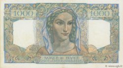 1000 Francs MINERVE ET HERCULE FRANKREICH  1950 F.41.31 VZ+
