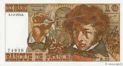 10 Francs BERLIOZ FRANKREICH  1974 F.63.03 ST