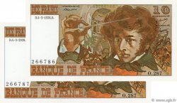 10 Francs BERLIOZ FRANCIA  1976 F.63.18 FDC