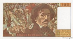 100 Francs DELACROIX imprimé en continu FRANCE  1993 F.69bis.05 pr.NEUF