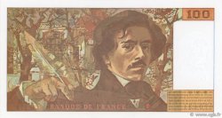 100 Francs DELACROIX 442-1 & 442-2 FRANCIA  1995 F.69ter.02b FDC