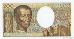 200 Francs MONTESQUIEU FRANKREICH  1982 F.70/2.01 ST