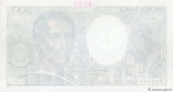 200 Francs MONTESQUIEU UNIFACE FRANKREICH  1986 F.70U.05 VZ