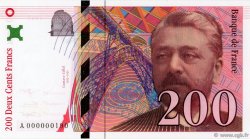 200 Francs EIFFEL FRANCE  1995 F.75.01A